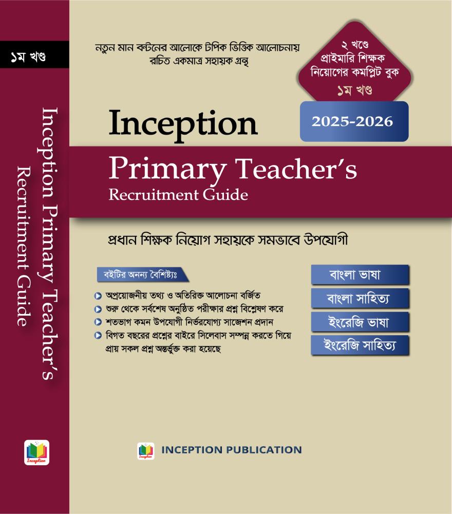 Inception primary Teacher's Recruitment Guide (part-1)