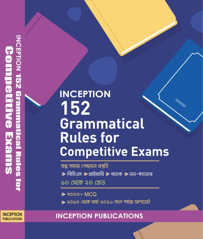 INCEPTION 152 Grammatical Rules for Competitive Exams
